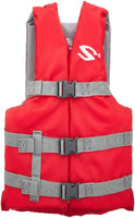 Coleman Pfd 3007 Yth Poly Boating Red